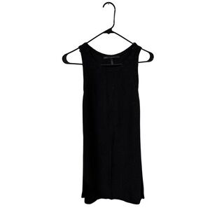 White House Black Market Classic Black Tank Top